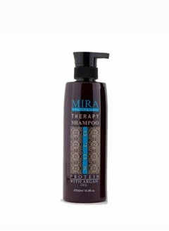 Buy Mira Therapy Shampoo Enriched with Argan Oil for Protein Treated Hair 500 ml in Saudi Arabia