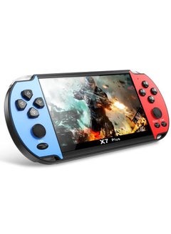 Buy Handheld Game for Kids, 5.1-inch HD Portable Retro Video Game Player Built-in 10000+ Free Games, Family Recreation Arcade Gaming System X7 Plus in UAE