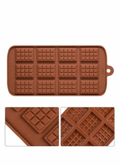 اشتري Square Silicone Candy Molds for Hard Candy Chocolate Gummy Caramel, Ganache, Ice Cubes, Pack of 4 في السعودية