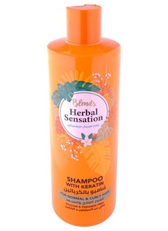 Buy Shampoo Normal & Curly Hair Keratin 600ML in Egypt