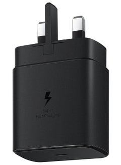 Buy 45w Usb C Charger Plug For Samsung Super Fast Charger Black in Saudi Arabia