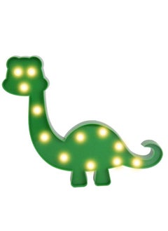 Buy Dinosaur Marquee LED Night Light Green 31.5cm in UAE