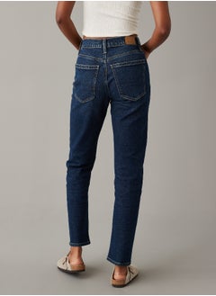 Buy AE Stretch Super High-Waisted Ankle Straight Jean in Saudi Arabia