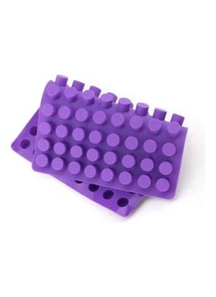 Buy Mini Round Cheesecake Molds, Silicone Baking Molds, Chocolate Truffle Jelly And Candy Ice Molds For Cheesecake/muffins/brownies, 88 Compartments (purple) in Saudi Arabia