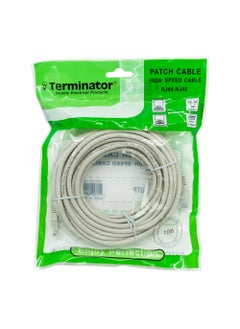 اشتري Terminator Patch Cord CAT6 Cable 10 Meter في الامارات