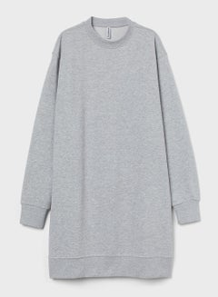 Buy Crew Neck Sweatshirt Dress in UAE