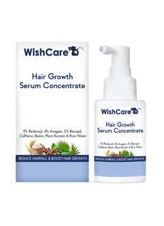 Buy Hair Growth Serum Concentrate - 3% Redensyl, 4% Anagain, 2% Baicapil, Caffeine, Biotin, Plant Keratin & Rice Water - Hair Growth Serum and Hair growth oil  for Men & Women in UAE