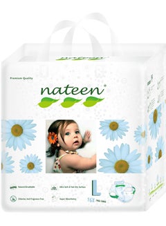 Buy Nateen Premium Care Baby Diaper,Size 4 (7-18kg),16 Count Diapers,Large,Super Absorbent,Breathable Baby Diapers. in UAE