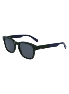 Buy Full Rim Acetate Rectangle Sunglasses L986S 5220 (300) Green in UAE