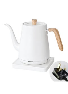 اشتري Thin Long Mouth Electric Hot Household Boiling Kettle Tea Making Special Hot Kettle Titanium Alloy Golden Electric Hot Kettle Electric Coffee Kettle في الامارات