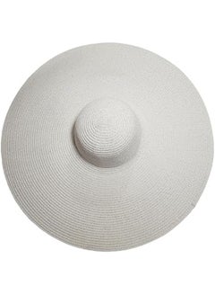 اشتري MerryGlam Women Beach Hat | Brim Straw Girls Summer Sunshade Cap_ Travel Foldable Floppy UV Protection Sun Beach Hat في الامارات