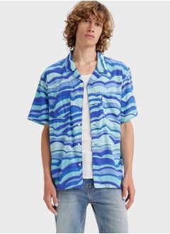 Buy Casual Printed Regular Fit Shirt in Saudi Arabia