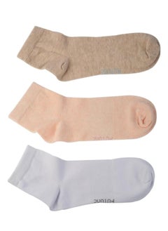 Buy Future Socks Short for Women Pack of 3 sizes 36-40 in Egypt