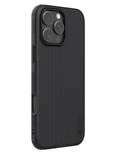 Buy Nillkin Super Frosted Shield Pro Back Cover For IPhone 16 Pro 6.3 Inch 2024 - Black in Egypt