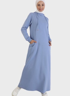 اشتري فستان بياقة هودي في السعودية