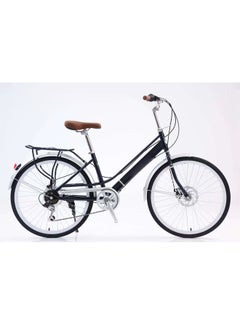 اشتري Lady bike Cycle Women's City Bike with Rear Rack Shimano Gear 7 speed 24 Inch Cycle في الامارات