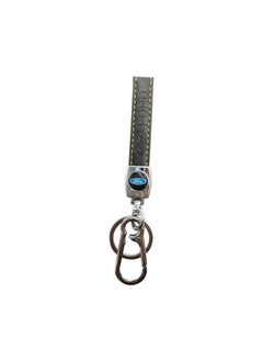 Buy Car Key Chain- F0RD Logo Home Key Chain, Metal Ring With PU Leather Strap Keychain- 1Pcs in Saudi Arabia