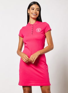 Buy Organic Cotton Slim Polo Dress in UAE