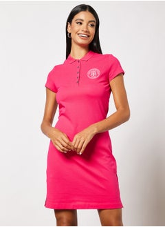 Buy Organic Cotton Slim Polo Dress in UAE