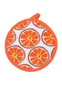 Buy Pot Holder, Patterned/Orange in Saudi Arabia