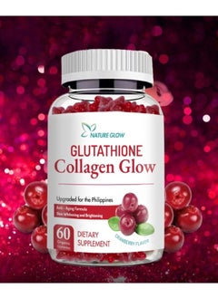 Buy Natural Glow Cranberry Collagen with Glutathione Gummies and Vitamins Skin Whitening Gummies Anti Aging Superfoods 60 Gummies in Saudi Arabia