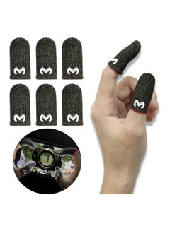 اشتري Gaming Finger Sleeves Mobile Controller Sleeve Sets Game Gloves Thumb For League of Legend PUBG Rules Survival(3 Pcs) في الامارات