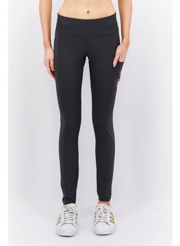 Buy Women Tight Fit Pull-On Training Legging, Charcoal in UAE