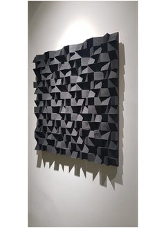 Buy Black Wood Wall Decor By Woodeometry in Egypt