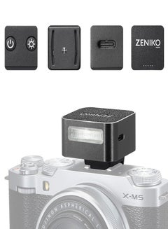 Adattatore Hot Shoe Riser Per Godox IM30 IM20 | Alza Flash | Porta PC E 3.5mm | Per Ulanzi, Mealight, Viltrox, Zeniko