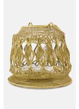 اشتري Hanging Candle Holder, Gold في السعودية