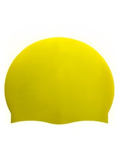 Buy Unisex Adult Silicone Swim Cap Wrinkle Free Swimming Cap Swimming Hat for Men Women Training and Racing in Saudi Arabia