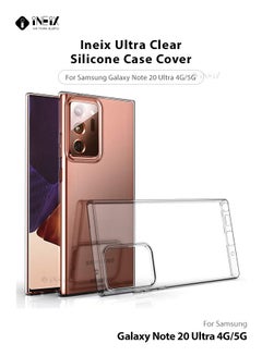 Buy Silicone Case Cover For Samsung Galaxy Note 20 Ultra 4G/5G - Clear in Saudi Arabia