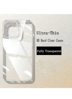 Buy Ultra Thin PC Hard Crystal Clear Case for iPhone 14 Pro 6.1" in UAE