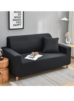 اشتري Various Sizes Sofa Cover 1/2/3/4 Seater Spandex Non Slip Soft Couch Sofa Cover, High Elastic Stretch Fabric Sofa Cover, Washable, for Living Room Furniture Cover في الامارات