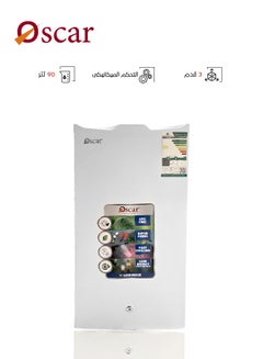 Buy Single Door Refrigerator - 90 Liters - 3 cu.ft - White - OSCRE-W-3F in Saudi Arabia