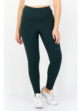 Buy Women Sportswear Fit Training Leggings, Green in UAE