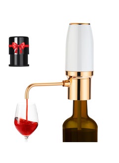 Buy Electric Wine Pourers, 1-Button Wine Aerator, Automatic Wine Bottle Dispenser Machine with USB Rechargeable and Multi - Smart Wine Decanter, Best Wine Gifts for Wine Lovers in UAE