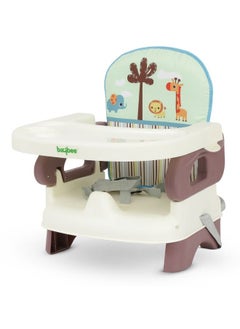 Buy Booster Seat For Feeding With Removable Dining Tray Folding Seat 3 Point Safety Harness Age 1 To 3 Years in UAE