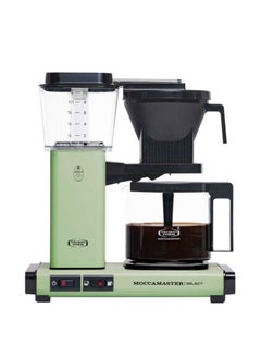 Buy KBG Coffee Brewer: Filter Coffee Maker with Glass Carafe – 1.25 Lt – Green in UAE