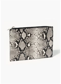 اشتري Black Snake Print Pouch في مصر