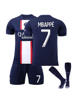 اشتري 3-Piece Mbapp é 7 Home And Away Jersey National Football Team Jersey في السعودية