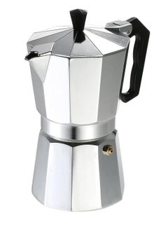 اشتري Alhoora 6-Cup Aluminum Espresso Percolator Coffee Stovetop Maker Mocha Pot في الامارات