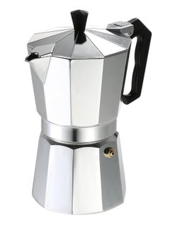 Buy Alhoora 6-Cup Aluminum Espresso Percolator Coffee Stovetop Maker Mocha Pot in UAE