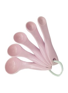 Buy Plastic Measuring Spoons (Pink) in Egypt