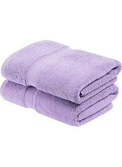 Buy Bath Towel 100% Cotton 50 X 90  cm-Mauve in Egypt