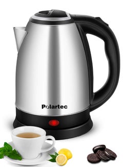 Buy Electric Kettle 2.2L Automatic Cordless Hot Water Kettle Stainless Steel Electric Tea Kettle & Coffee Kettle, BPA-Free Water Warmer with Fast Boil Auto Shut-Off Function 2000W in UAE