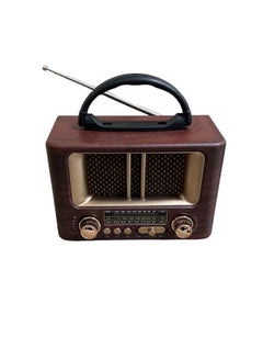 اشتري راديو محمول بمستقبل ثنائي أي ام  اف ام ومنفذ يو اس بي ومنفذ ذاكرة مع بلوتوث في السعودية