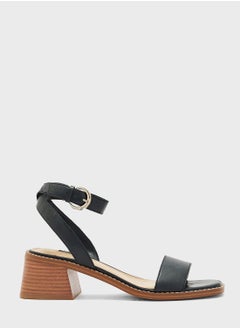 اشتري Ankle Strap Low Heel Sandals في الامارات