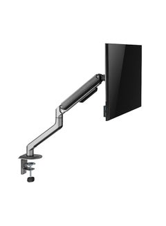 Buy Single Monitor Desk Mount, Adjustable Gas Spring Monitor Arm Support Max 32 Inch, 4.4-17.6lbs Screen, Computer Monitor Stand Holder with Clamp/Grommet Mounting Base, in Saudi Arabia