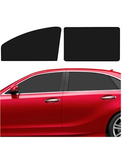 اشتري Car Side Window Sun Shade, 4 PCS Universal Magnetic Car Curtain for Baby and Kids with Blocks UV Rays, Reduce Damage from Direct Bright Sunlight and Heat, Universal Easy Fit Front Rear Seat في السعودية